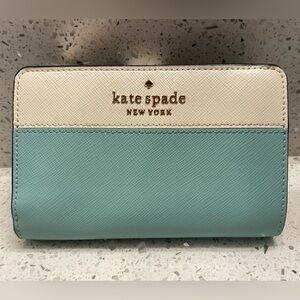 Kate Soade Light Blue Bifold Wallet